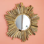 Driftwood Star Wall Mirror 60 x 60 cm