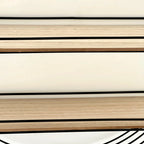 Black Wire Round Wall Shelf Unit