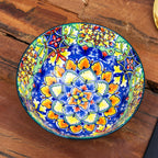 Set Of 4 Tuscany Mandala Cereal Bowls