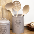 Matt Grey Utensil Pot