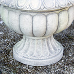 Stone Grey Fluted Urn Planter