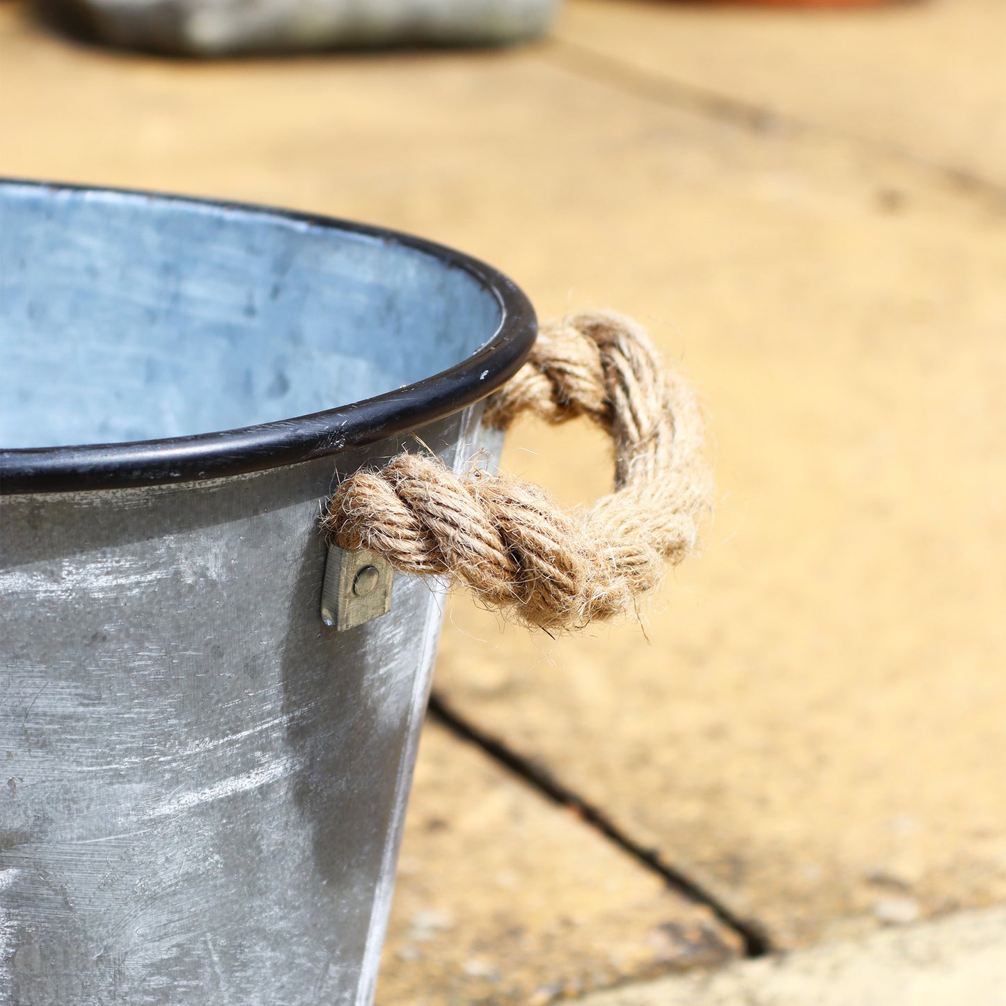 Antique Grey Beer Bucket