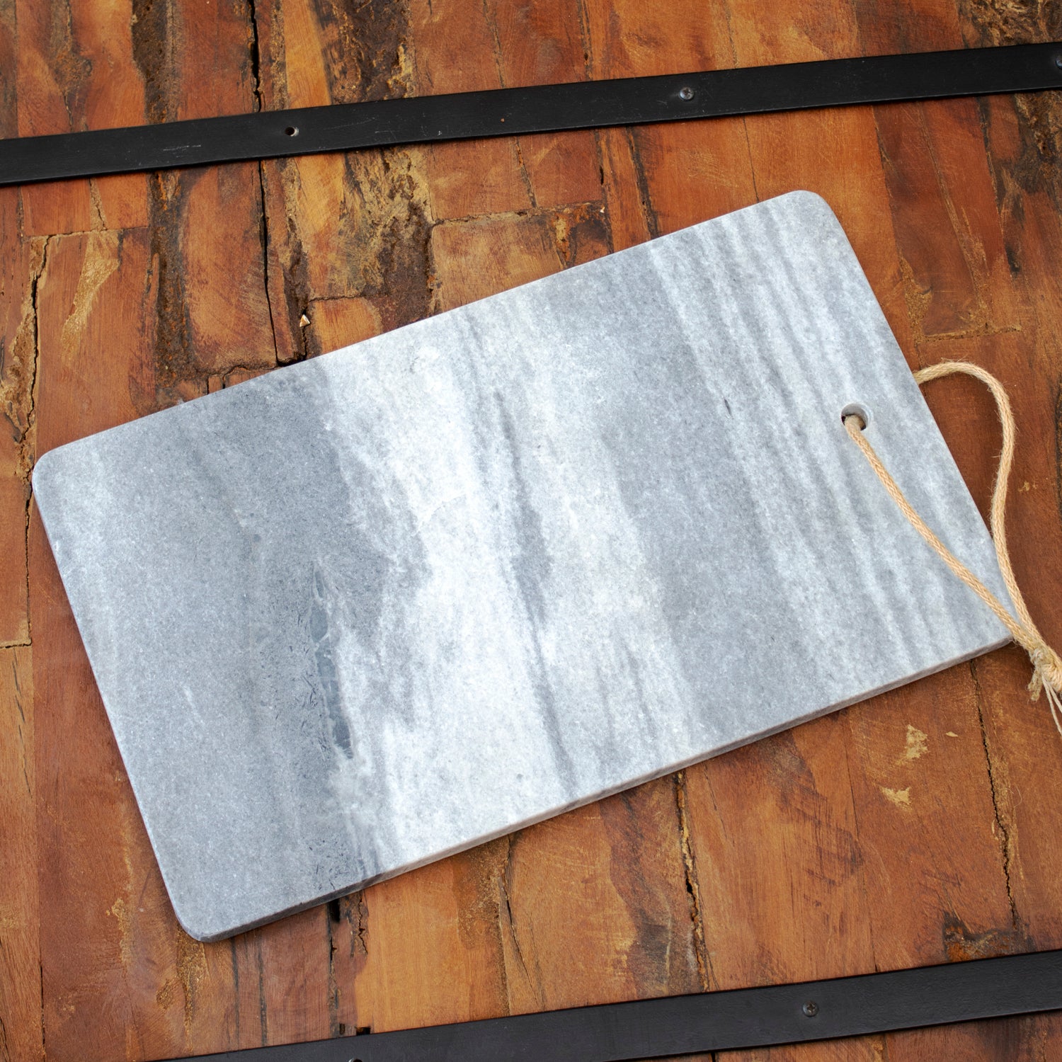 Grey Marble Rectangle Serving Platter