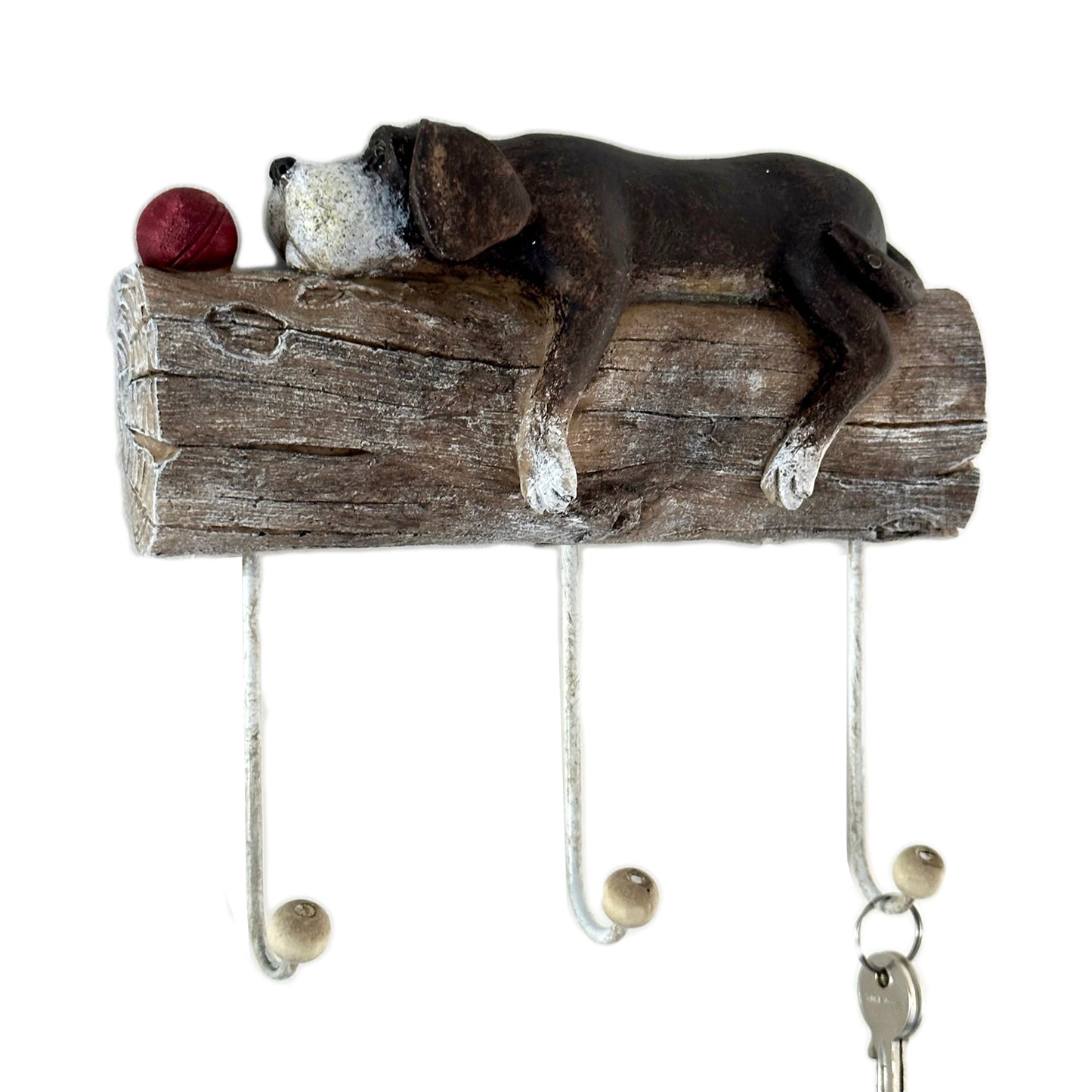 Sleeping Puppy Triple Wall Hooks