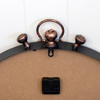 Half Round Old Town Station Wall Clock