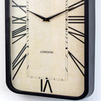 Vintage Slim London Station Wall Clock