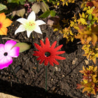 Set Of 12 Metal Wildflower Stakes