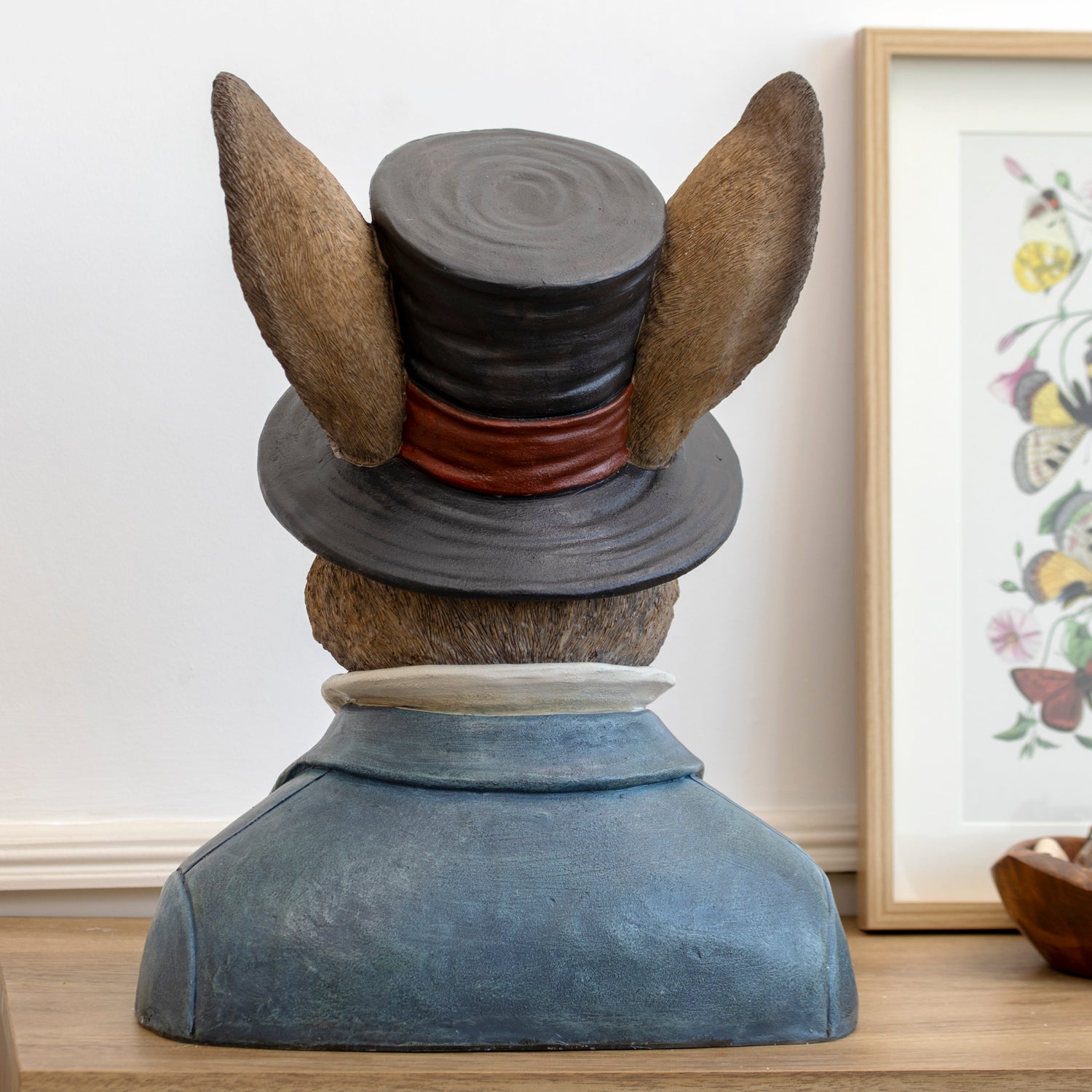 Large Gentleman Rabbit Bust Ornament