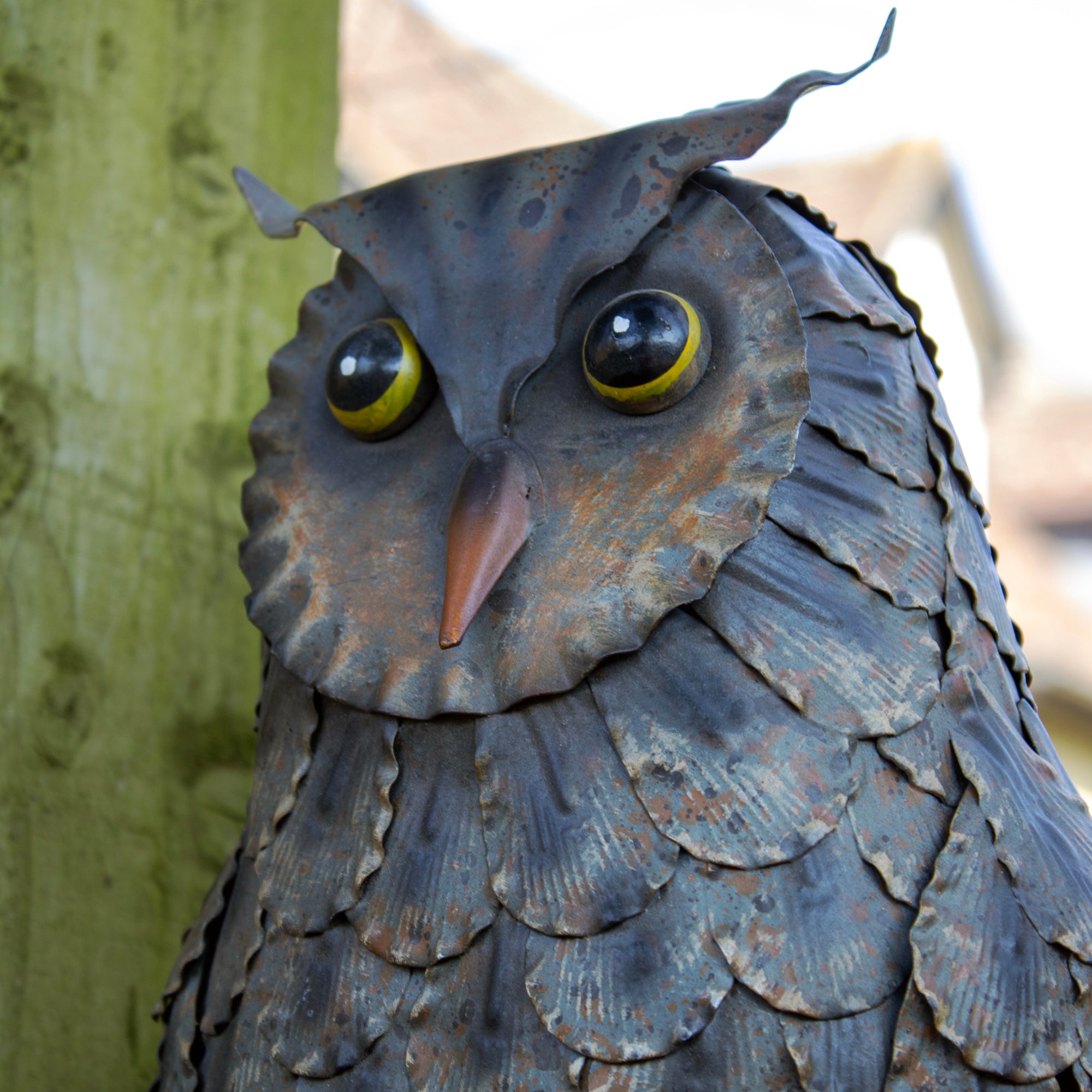 Metal Owl Wall Decoration