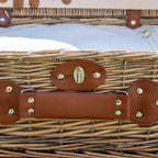 Antique Wash Willow 2 Person Picnic Hamper