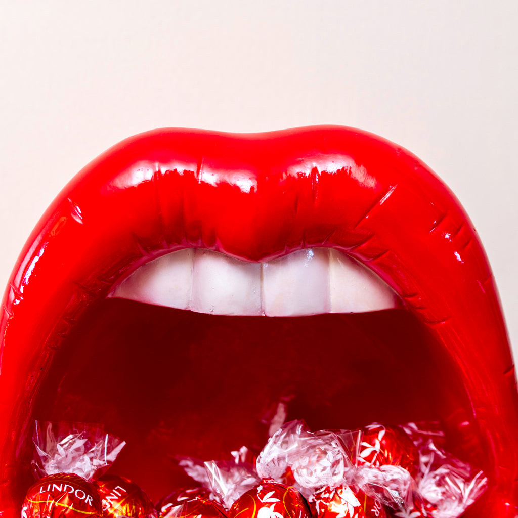 Big Red Lips Bowl