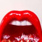 Big Red Lips Bowl