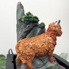 Highland Cow Zimmerwasserbrunnen