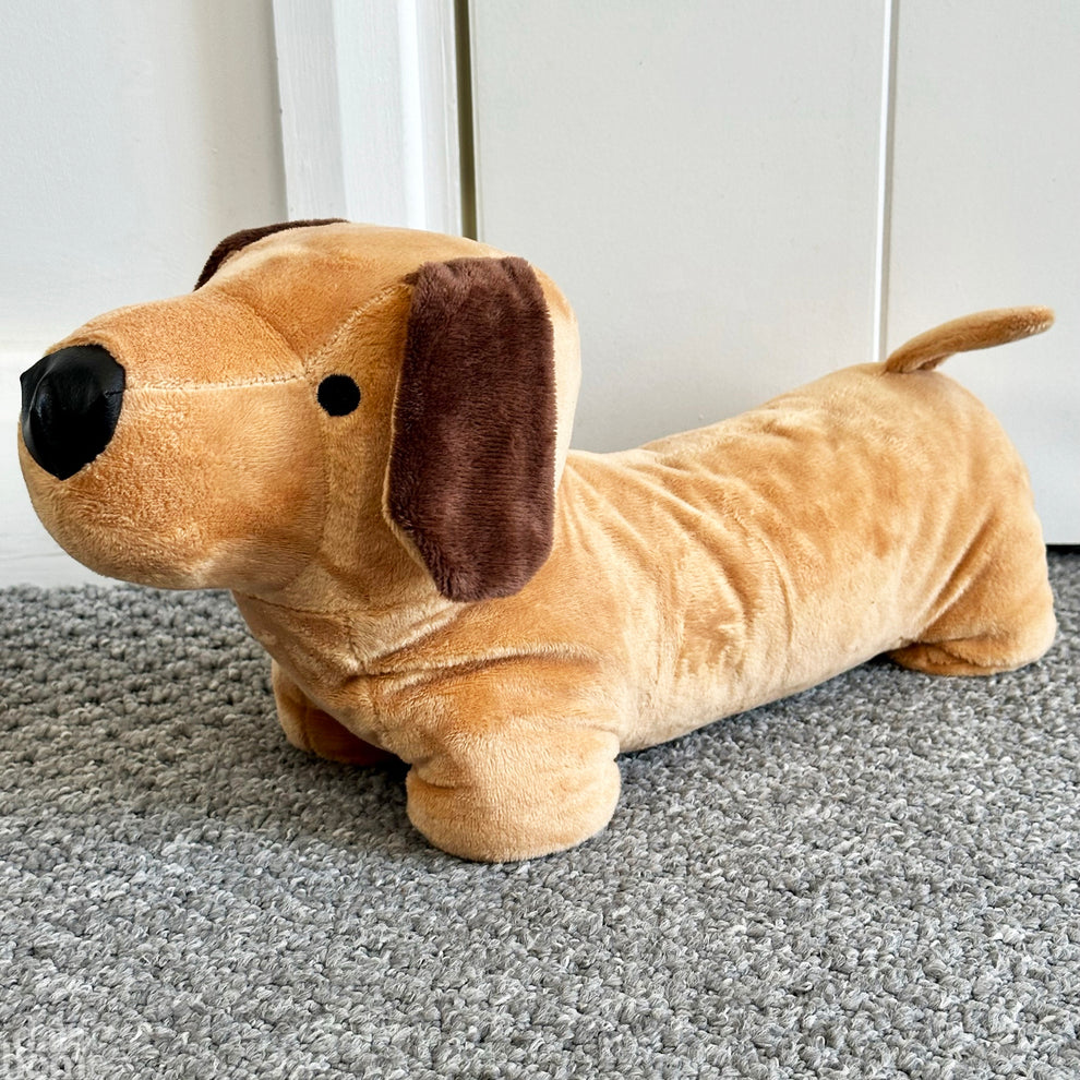 Darthome Light Brown Sausage Dog Doorstop Darthome Limited