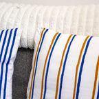 Multi Coastal Stripe Cotton Cushions