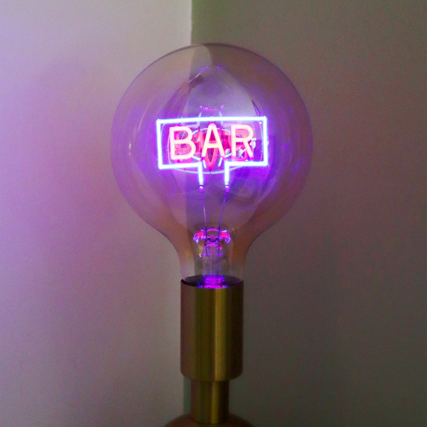 Bar LED Neon Bulb Desk Lamp