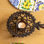Cast Iron Teapot Warmer With Handle