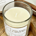 White Silhouette Lady Scented Candle Giftboxed