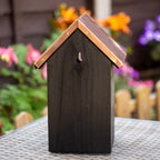 Black Copper Blue Tit Bird House