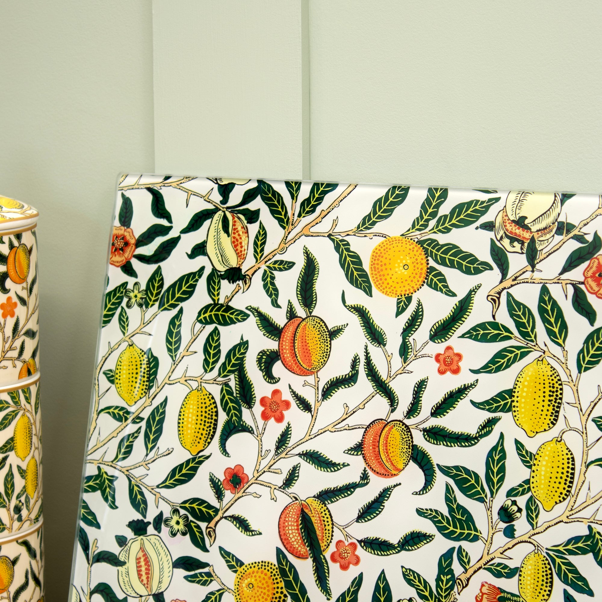 William Morris Fruits Glass Worktop Saver
