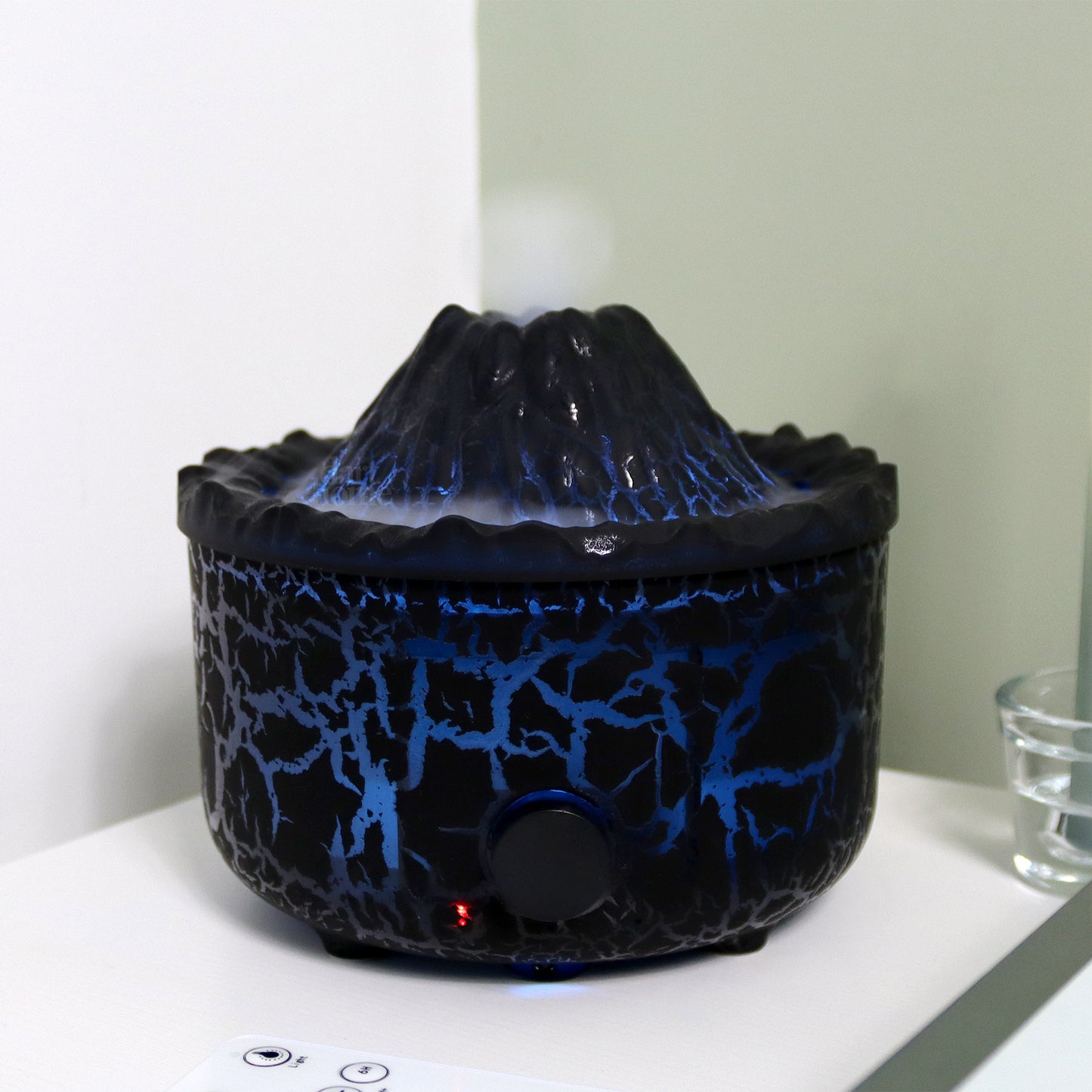 Black Crackle Volcano Diffuser