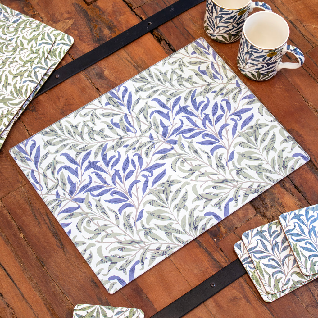 William Morris Willow Bough Glass Worktop Saver
