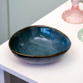 Blue Reactive Glaze Trinket Dish