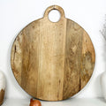 Mango Wood Ring Handle Chopping Boards