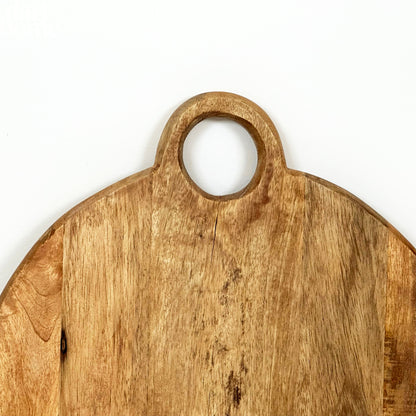 Mango Wood Ring Handle Chopping Boards