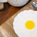 White Daisy Teabag Tidy