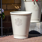 Tall Cream Royal Garden Planter