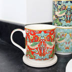 William Morris Strawberry Thief Stacking Mugs Set Of 4
