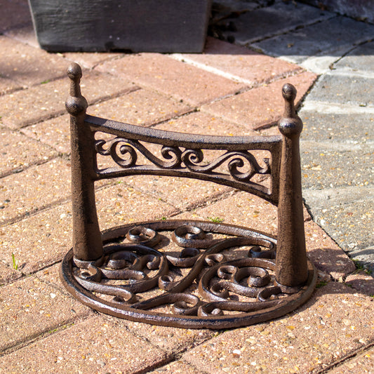 Cast Iron Ellipse Boot Scraper