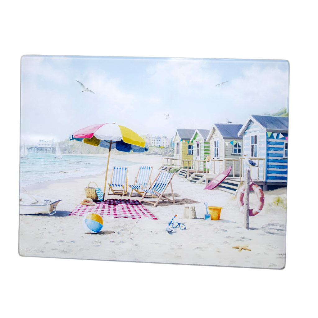 Sandy Beach Glass Worktop Saver