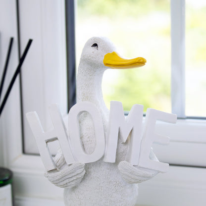 Quackers Home Duck Figurine