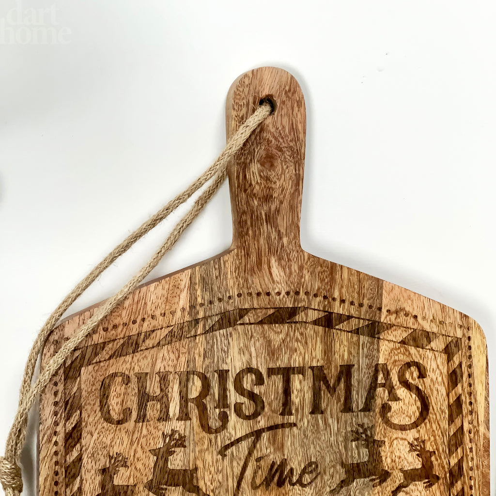 Weihnachtszeit-Servierbrett