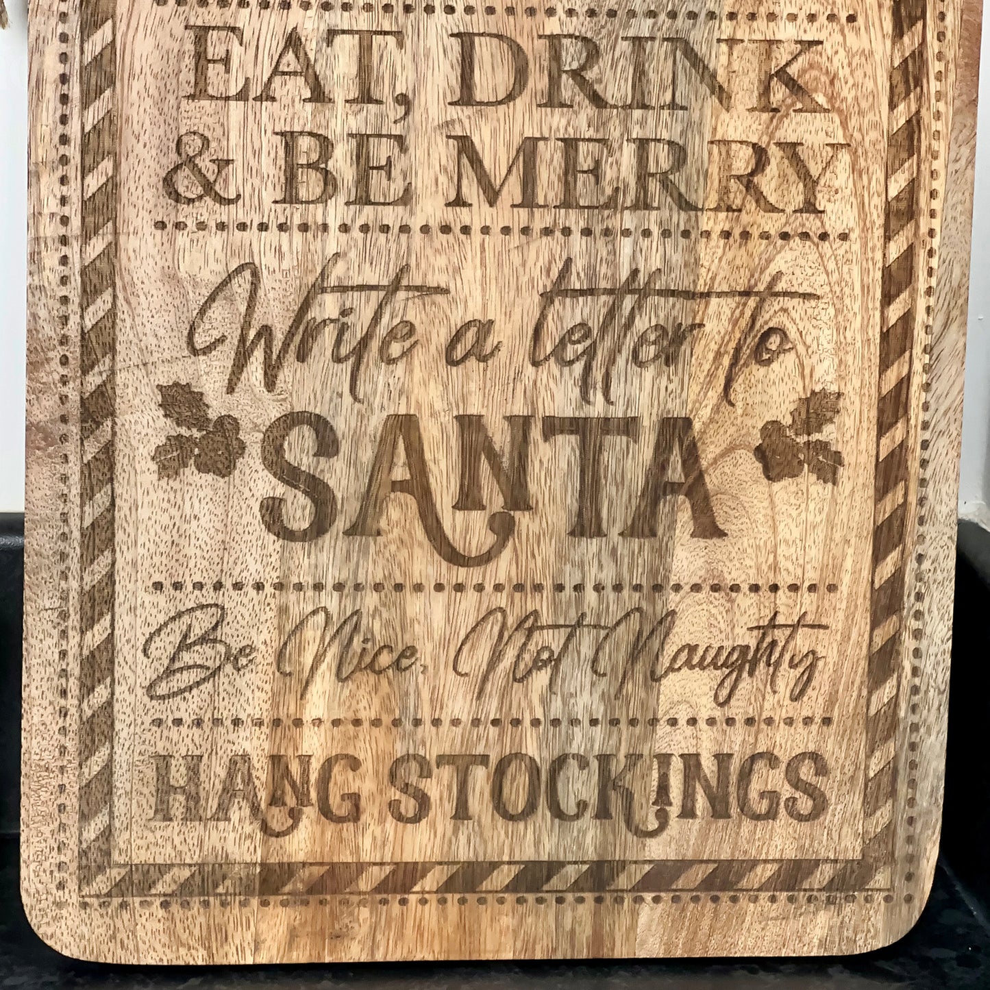 Christmas Time Serving Board