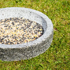 Large Round Granite Bird Bath