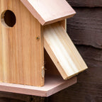 Pink Wood Bird House