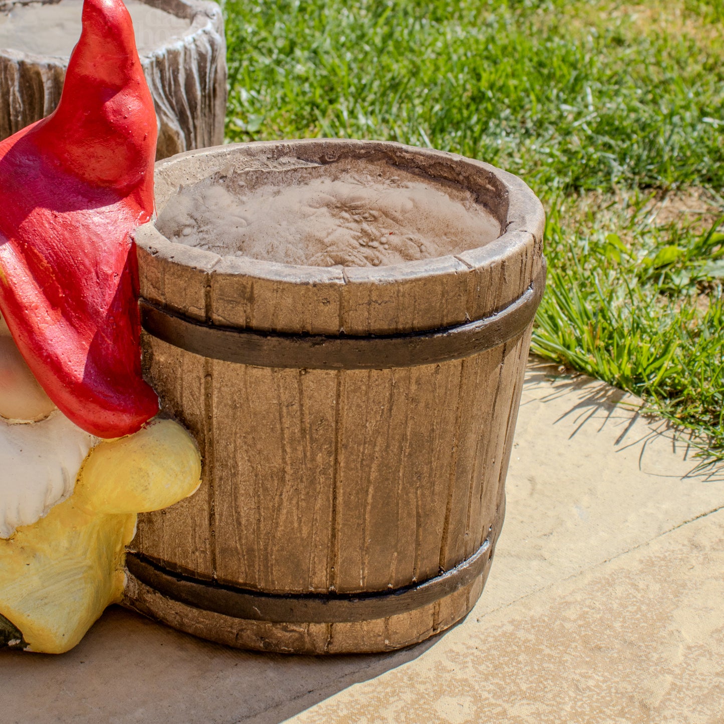 Gnome With Bucket Planter