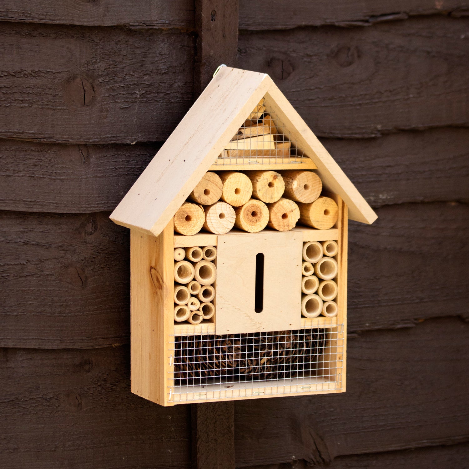 Beige Wood Insect Hotel
