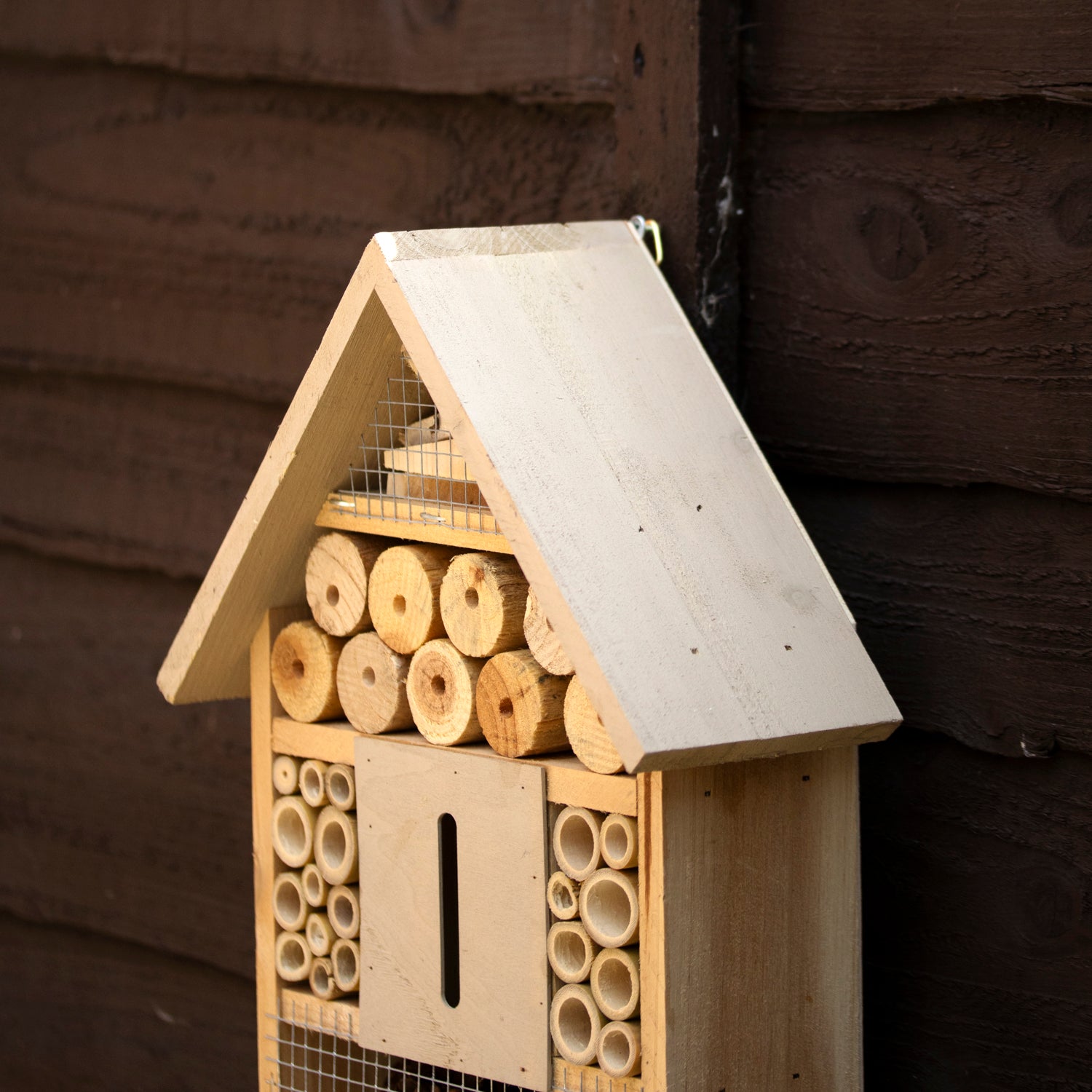 Beige Wood Insect Hotel
