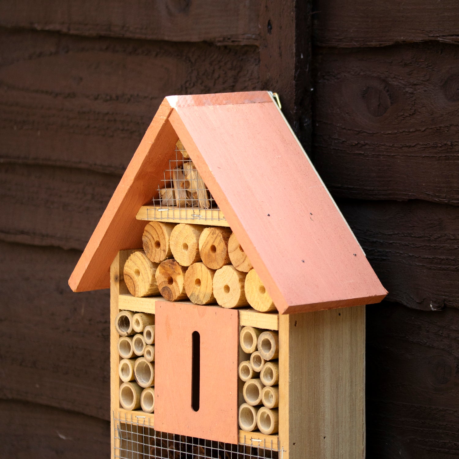 Orange Wood Insect Hotel