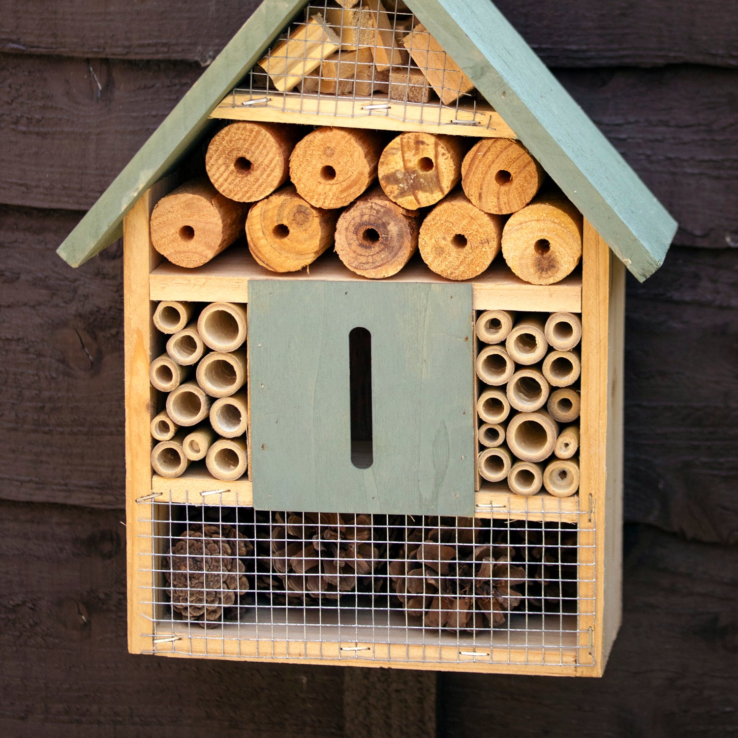 Green Wood Insect Hotel