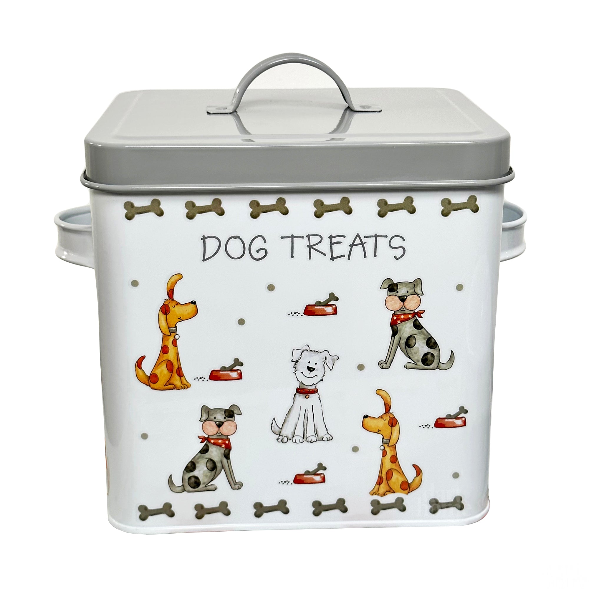 Small dog hot sale treat tin