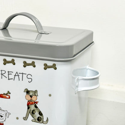 Puppy Crew Dog Treats Tin