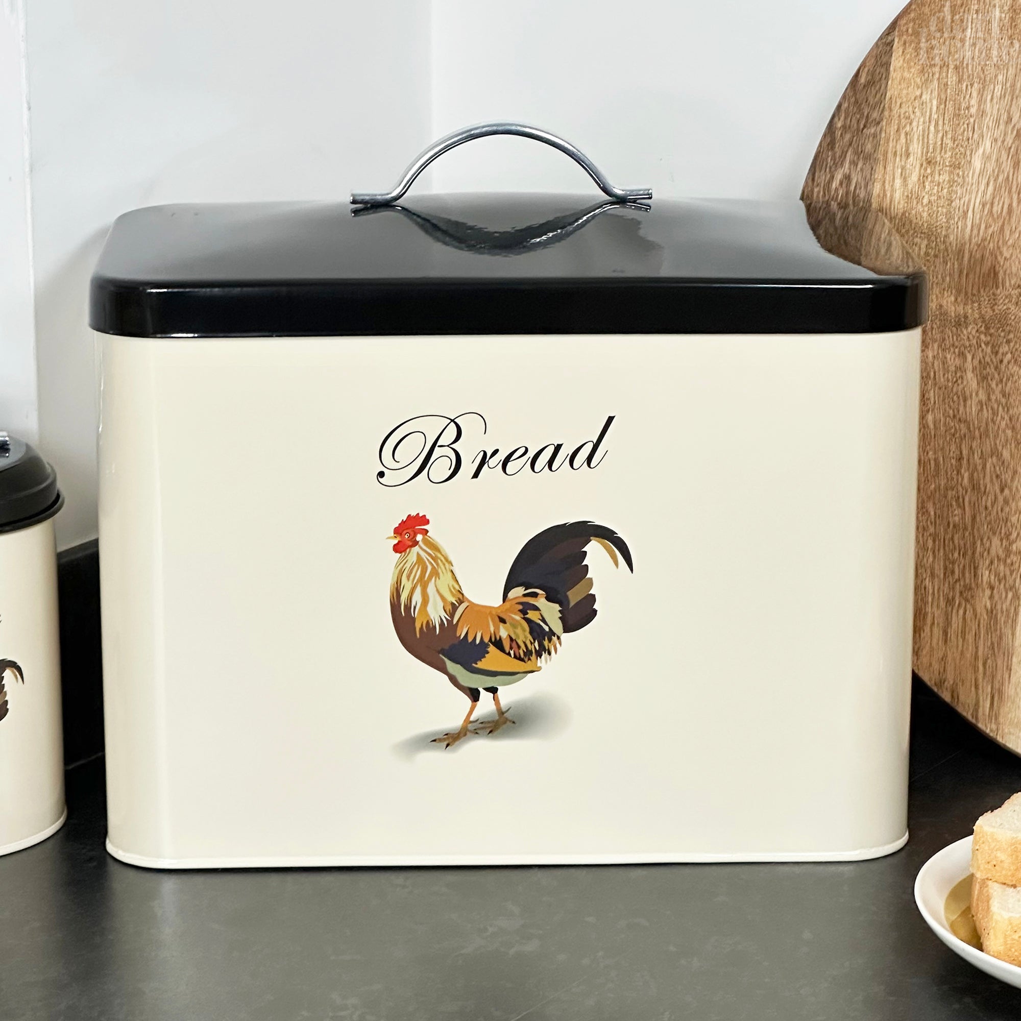 Large Cockerel Bread Bin