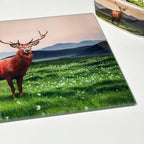 Stag Toughened Glass Chopping Board