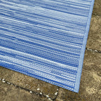 Blue Mix Outdoor Rug