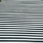 Grey Striped Outdoor Rug